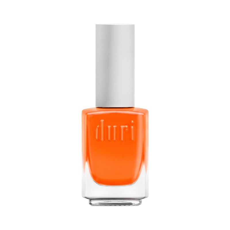 duri 647N The O.C. Orange, Neon Orange Nail Polish, Matte Finish, Quick Drying, 0.45 Fl Oz - Image 1